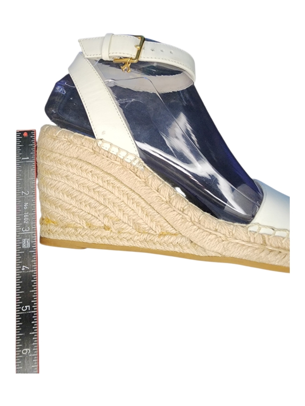 Tory Burch Leather Espadrilles, Womens 7 - Picture 11 of 11